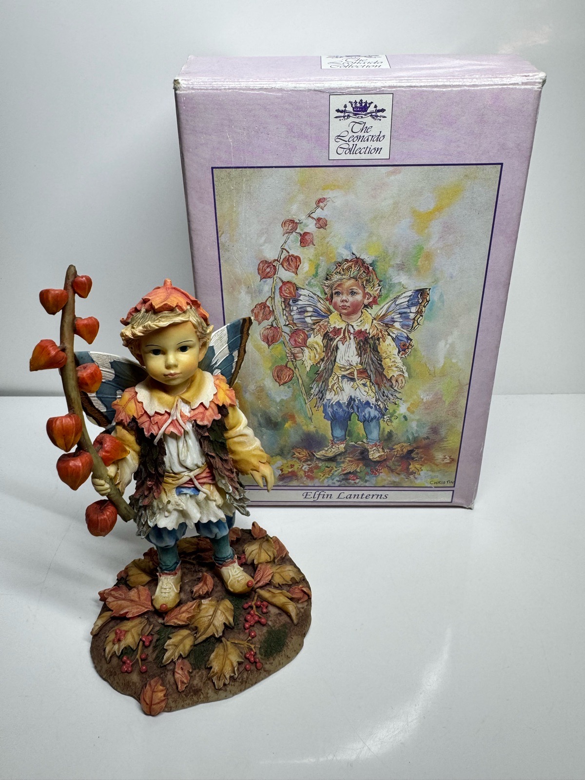 Leonardo Christine Haworth Elfin Lanterns Fairy Limited Edition Boxed