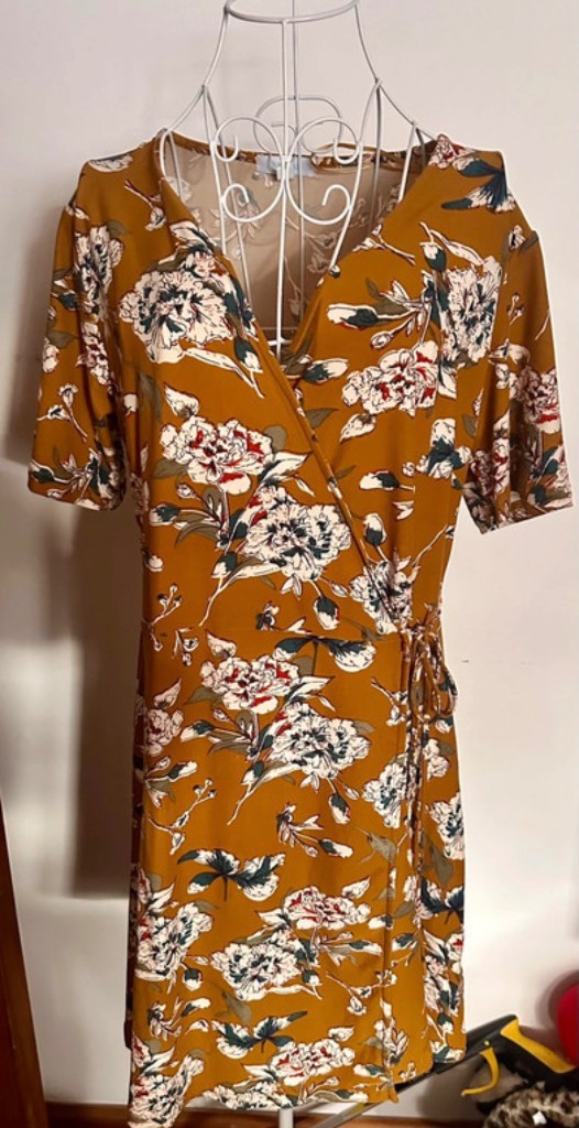 Floral Wrap Dress Size 10