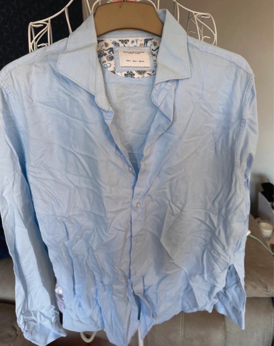 TK Maxx Blue Shirt Size Large