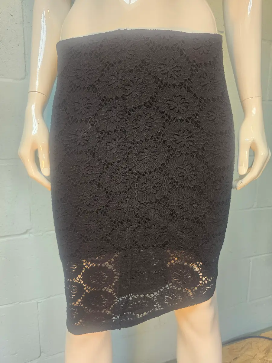 Superdry Women's Black Lined Skirt XS (8) BNWT
