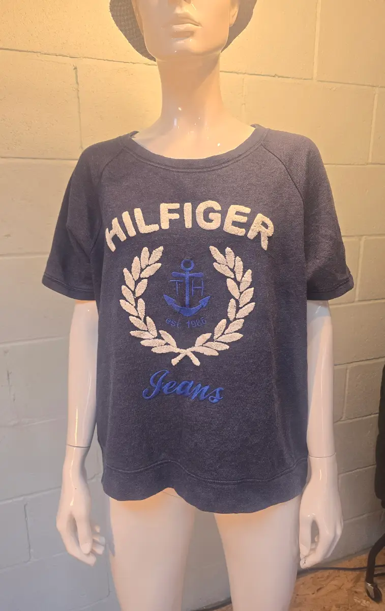 Tommy Hilfiger woman's sweatshirt Raised Emblem