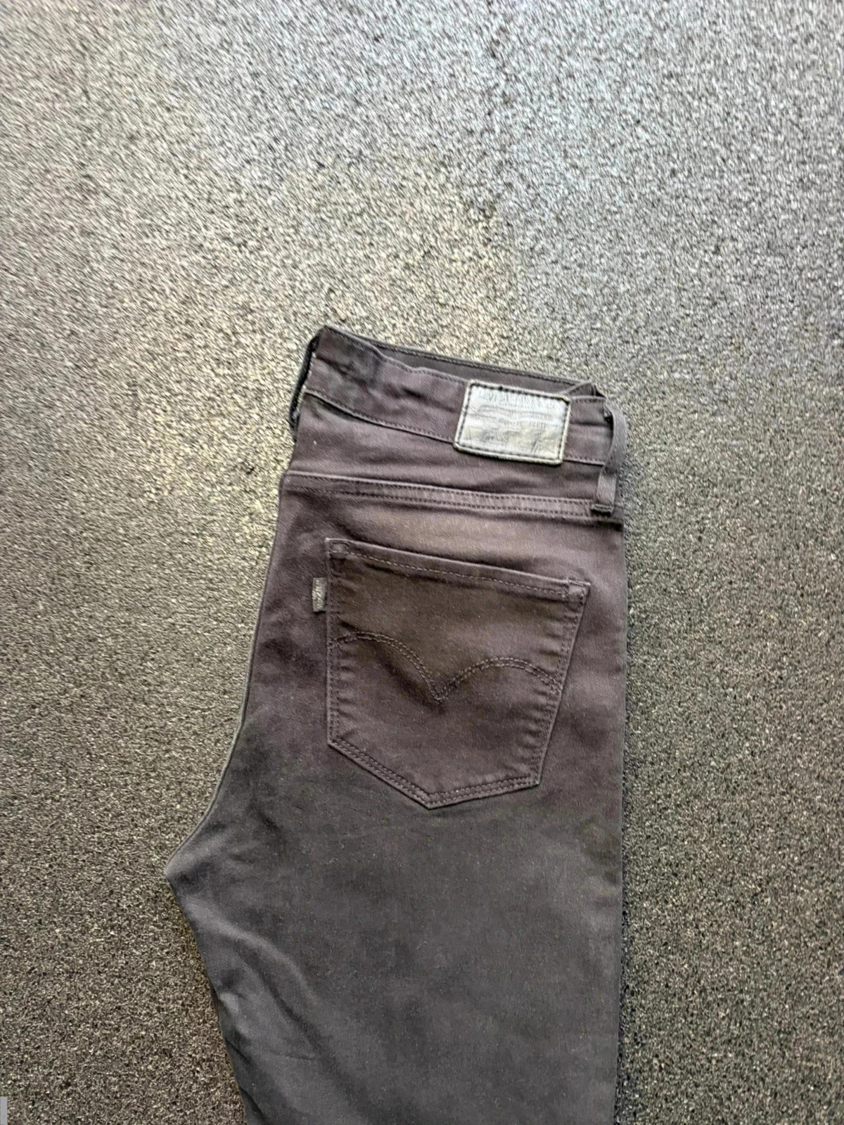Levi’s 721 high rise skinny black jeans women’s uk10 W28 L27