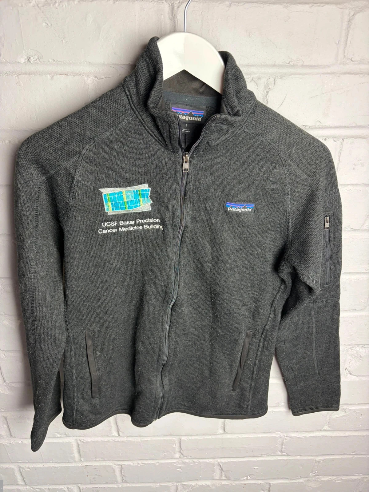 Patagonia thermal black fleece jacket women’s small