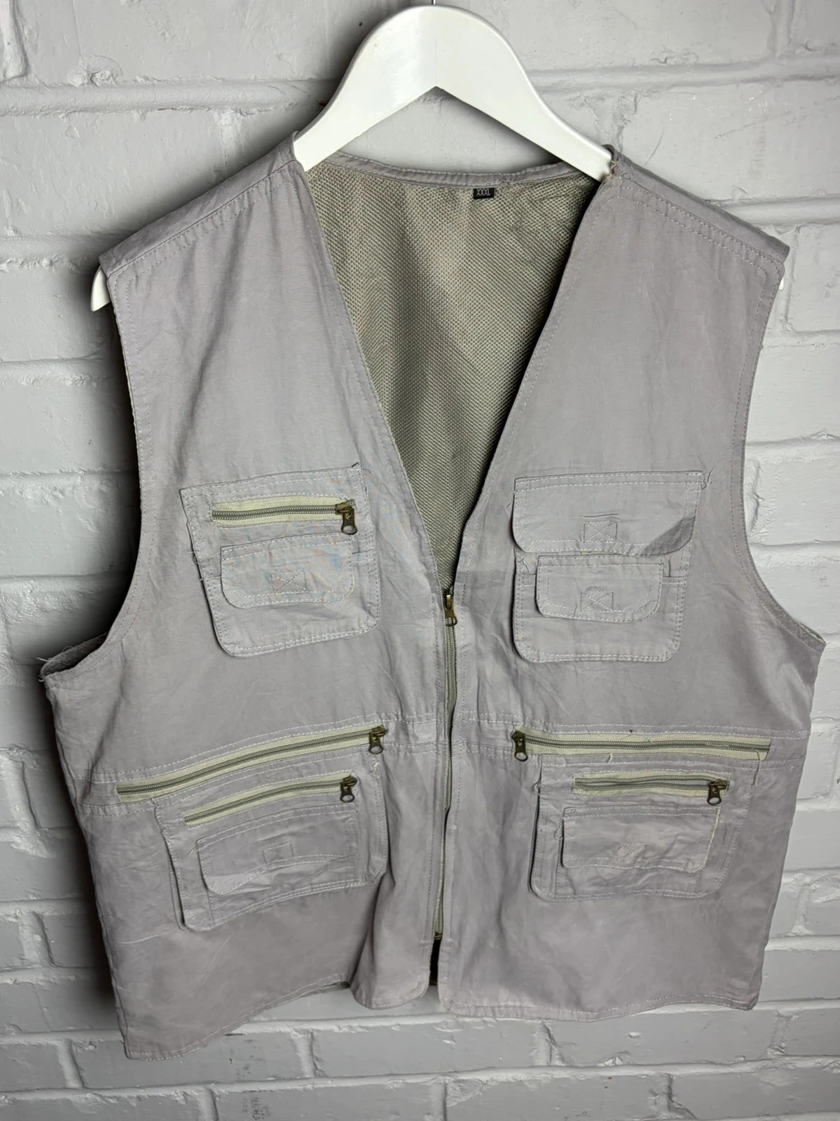 Men’s tactical utility vest cream men’s XXXL