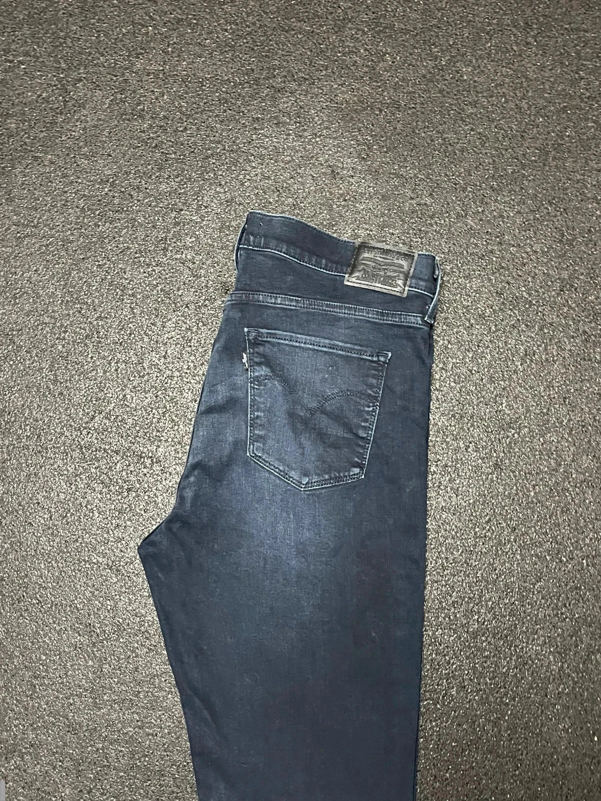 Levi’s premium 720 super skinny navy jeans uk 14 W32 L31
