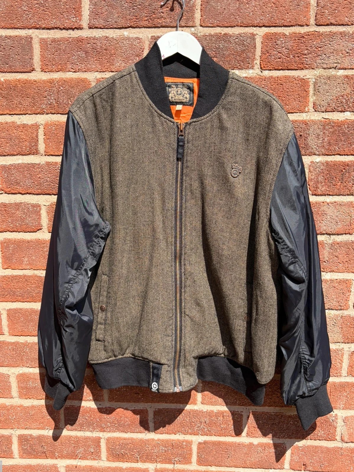 LRG vintage field research windbreaker jacket men’s large