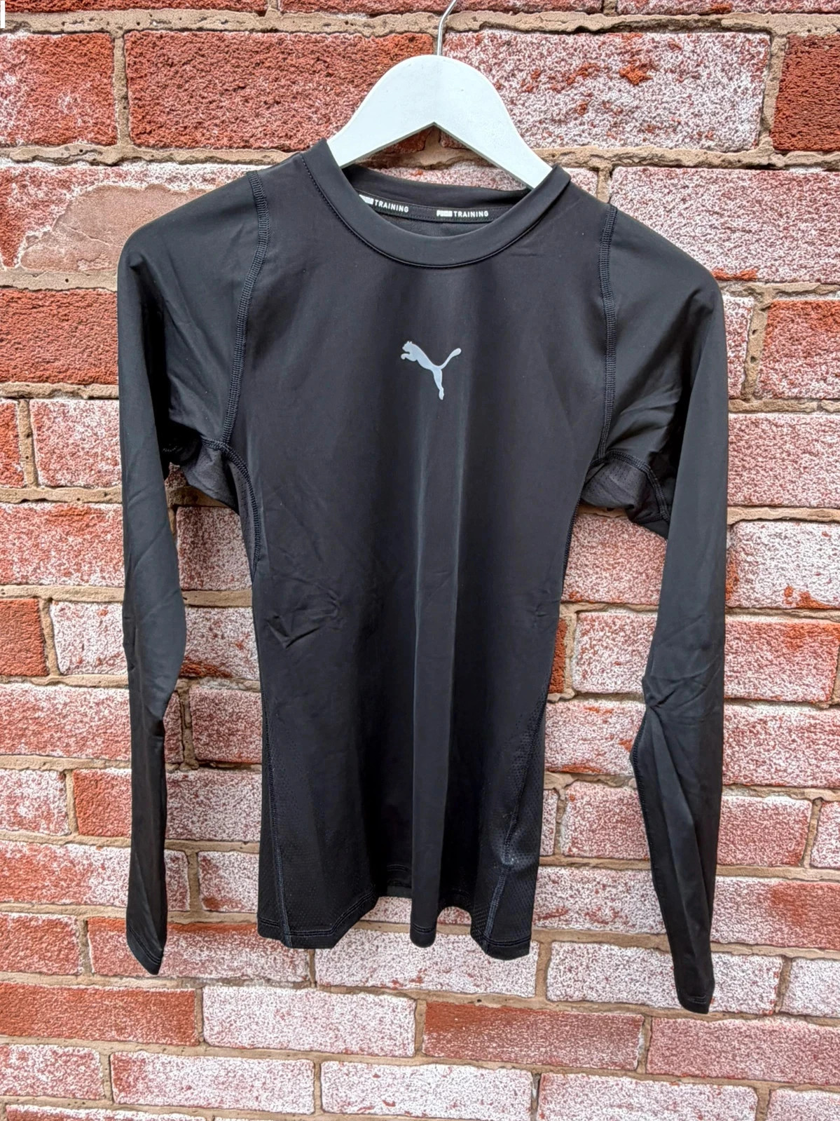 Puma drycell exo adapt LS tee training top men’s small black