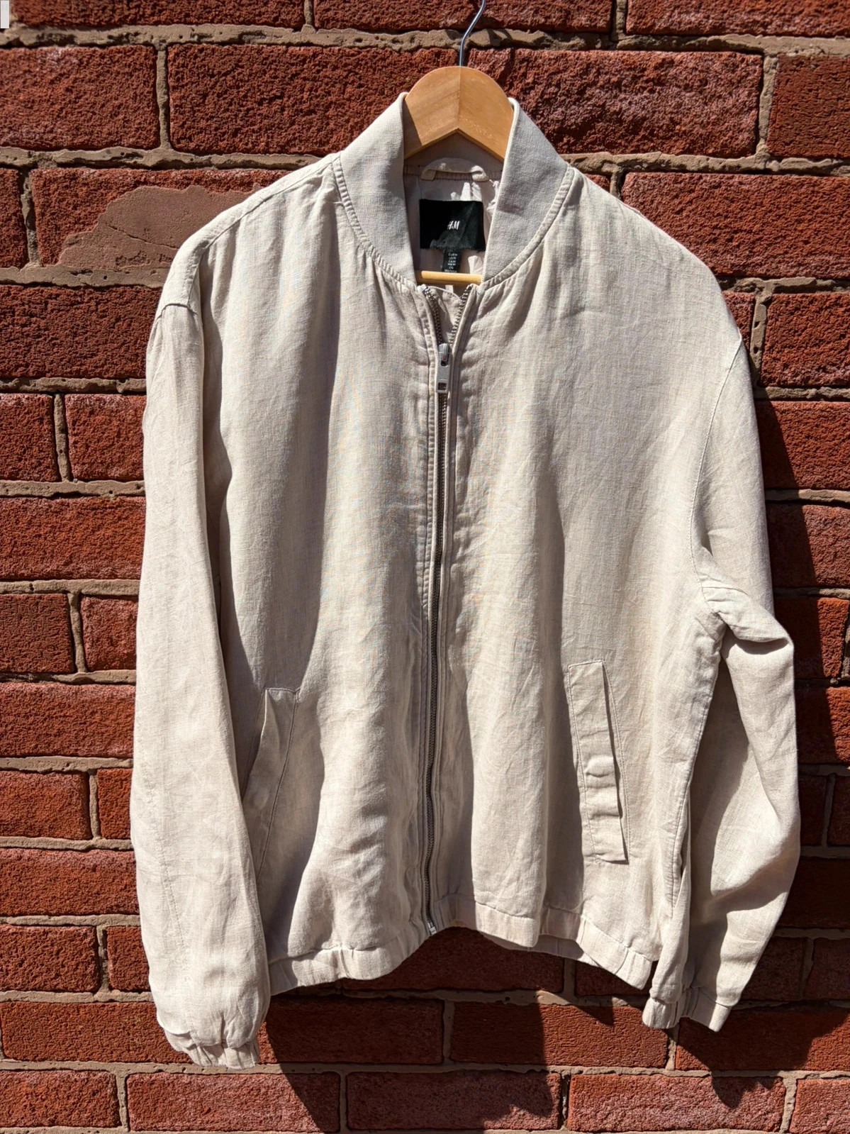 H&M smart casual windbreaker coat men’s medium