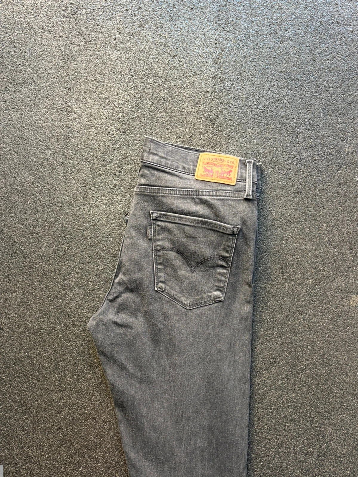 Levi’s 311 shaping skinny stretch midrise black jeans uk 10 W29 L29