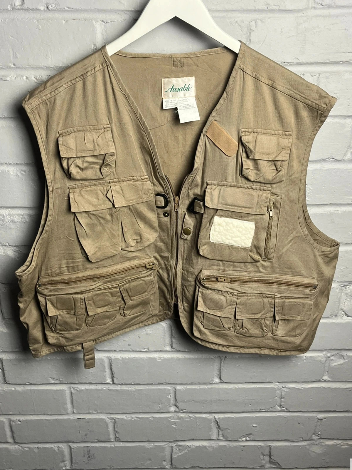 Ausable trappers brand utility vests men’s XXL