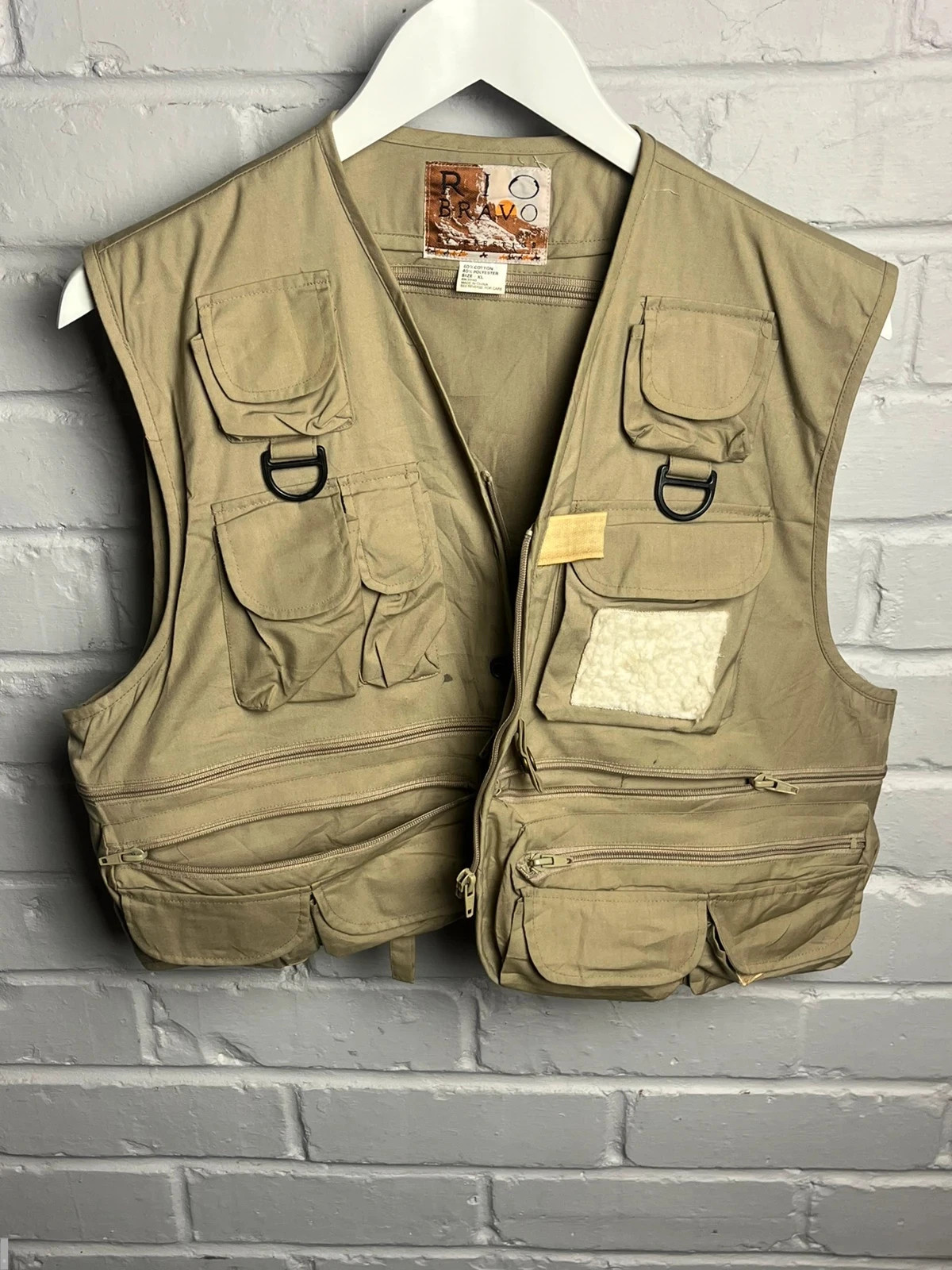 Rio bravo utility tactical multi pocket vests women’s XL beige