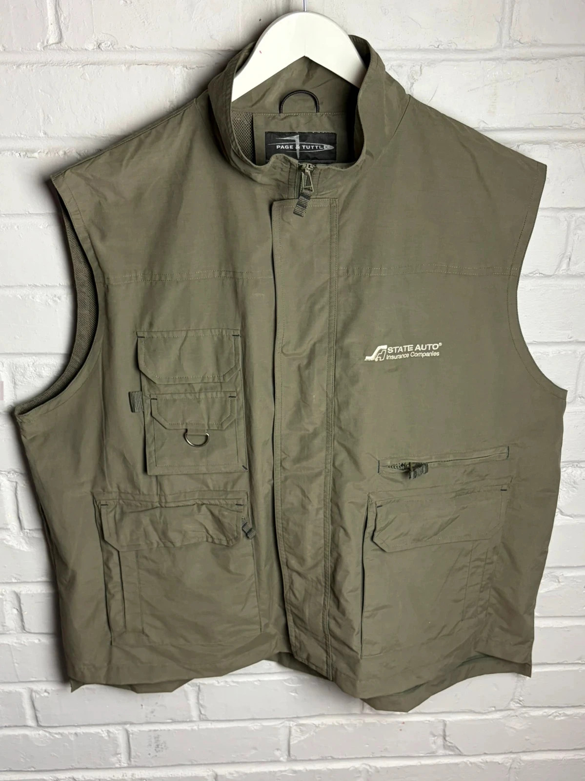 Page and Tuttle tactical utility vest grey mens XXL