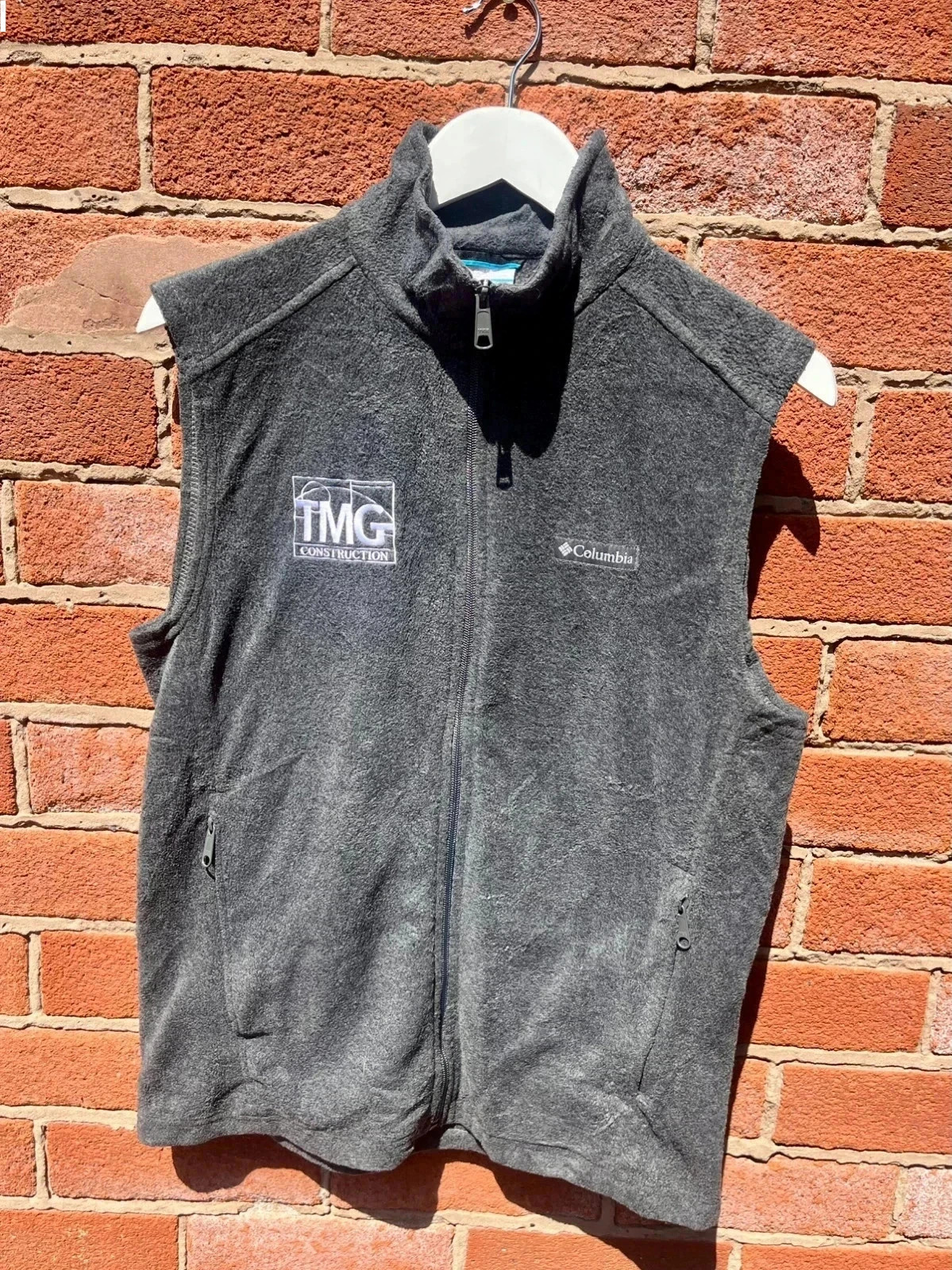 Columbia gillet body warmer / men’s small / grey