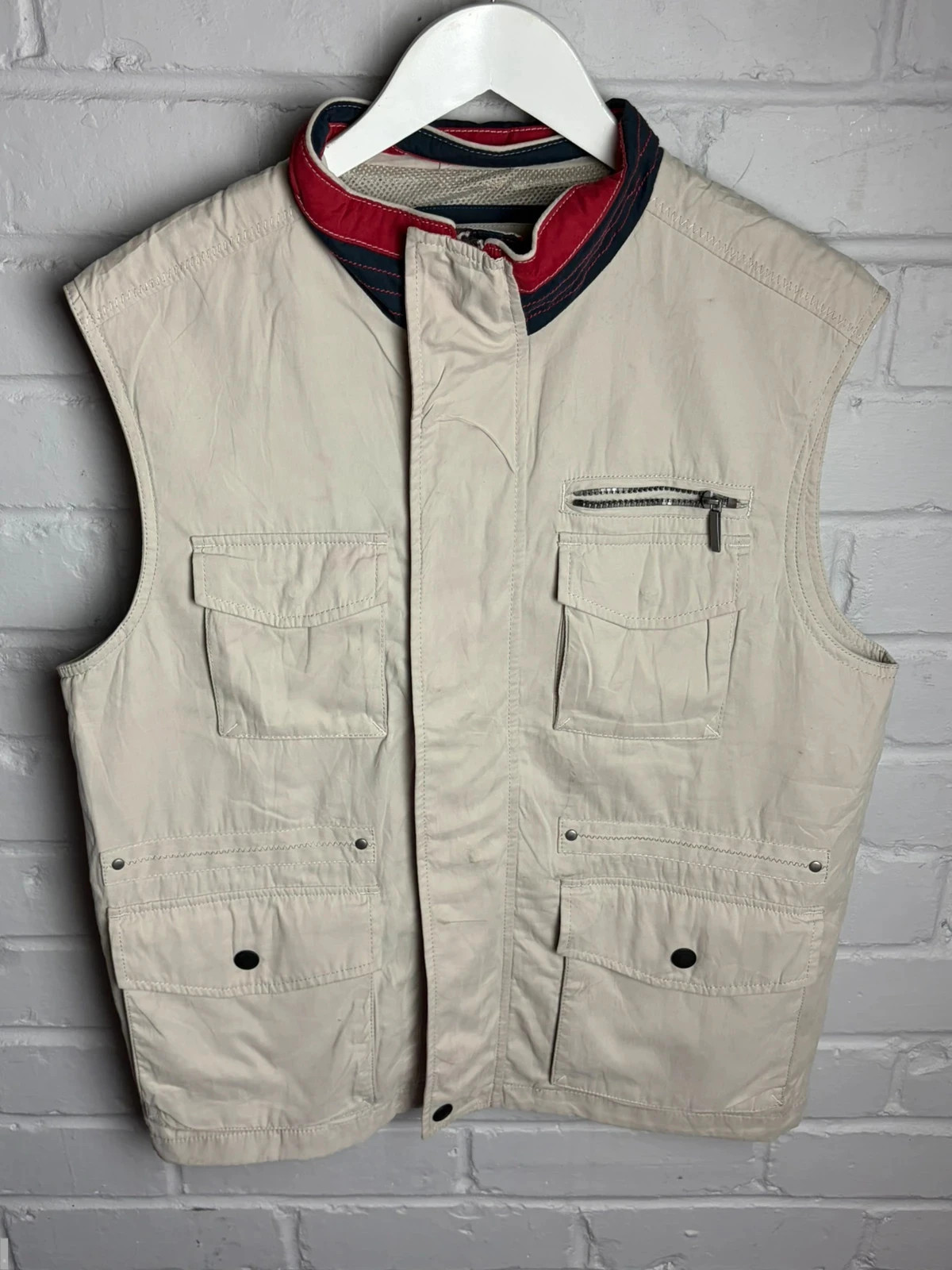 Gaz man tactical utility cream vests men’s small