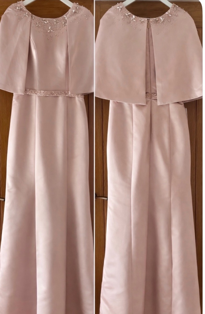 Stunning Missac Nude Evening Dress New Size 10