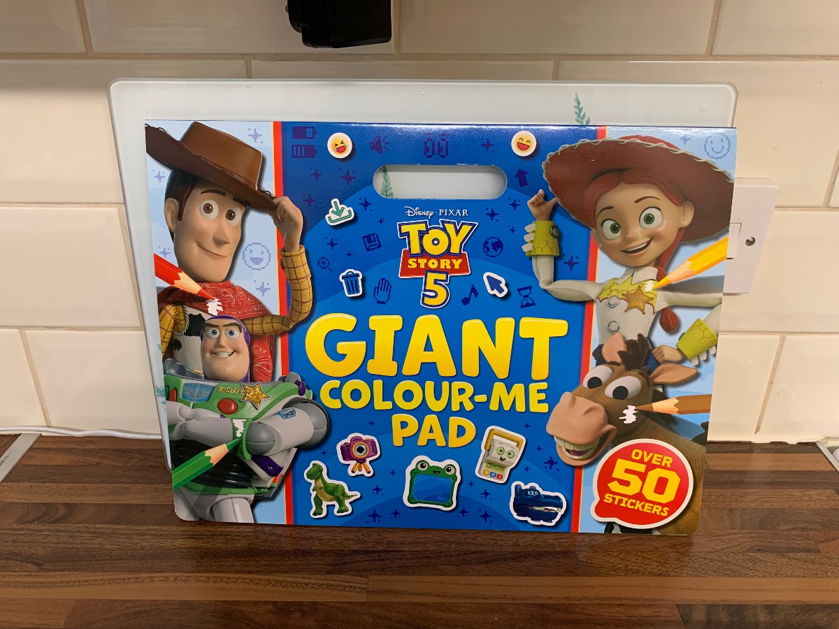 Toy Story colouring book