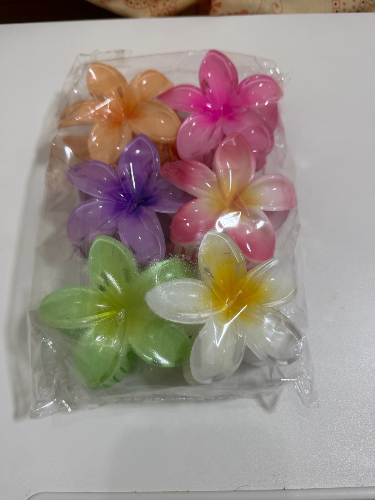 Sisiaipu Flower Hair Clips for Women 6 Pcs