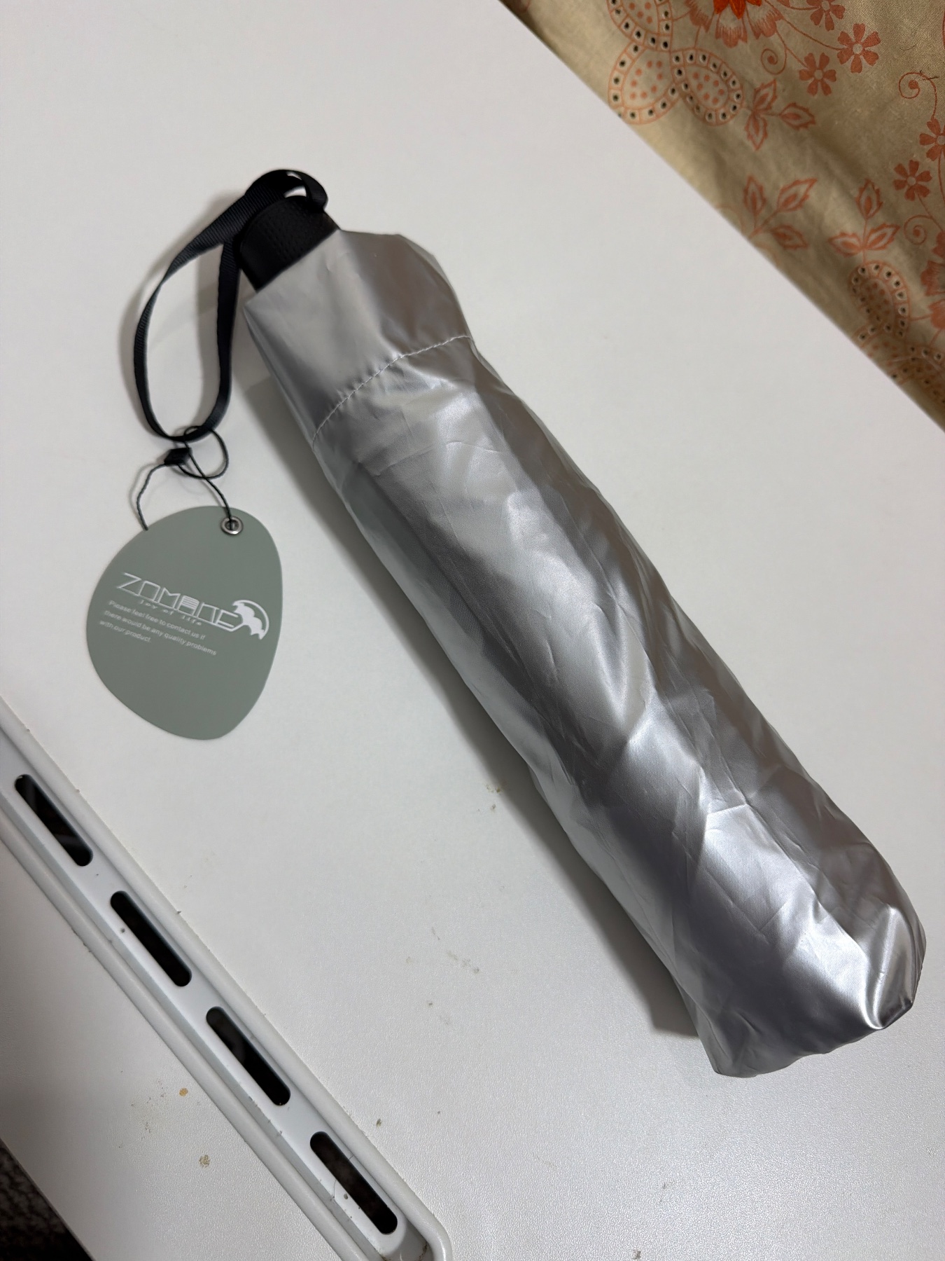 ZOMAKE UV Golf Umbrella for Sun Protection Large (62In-Silver/Pink)