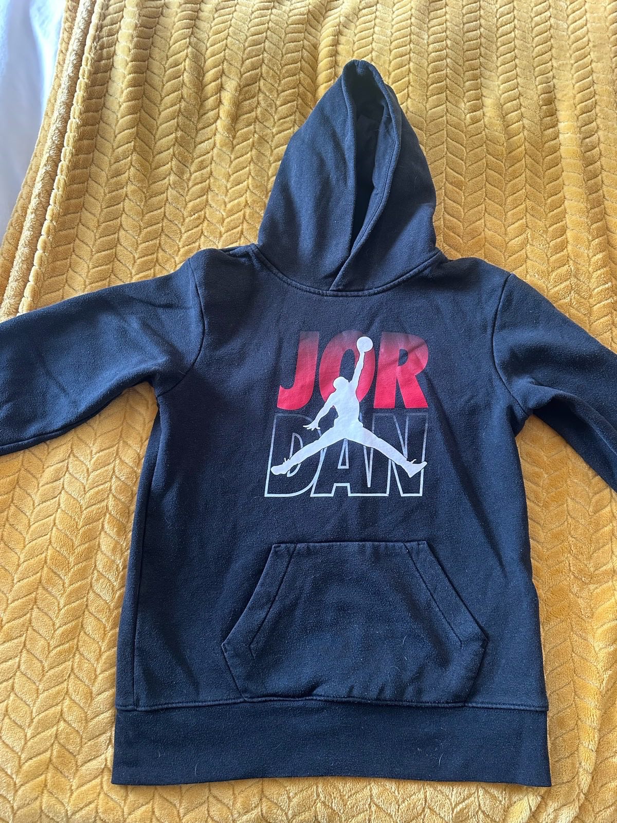 Nike Jordan Jumpman Kids Black Hoodie Age 12–13 | Large Back Logo