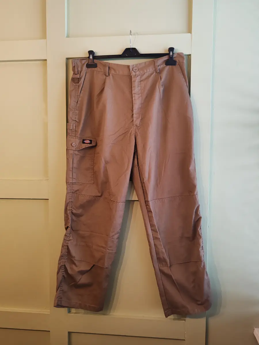 Dickies Eagle Bend Cargo Trousers Pants Size UK W38 S Mens Workwear Casual Smart Comfy