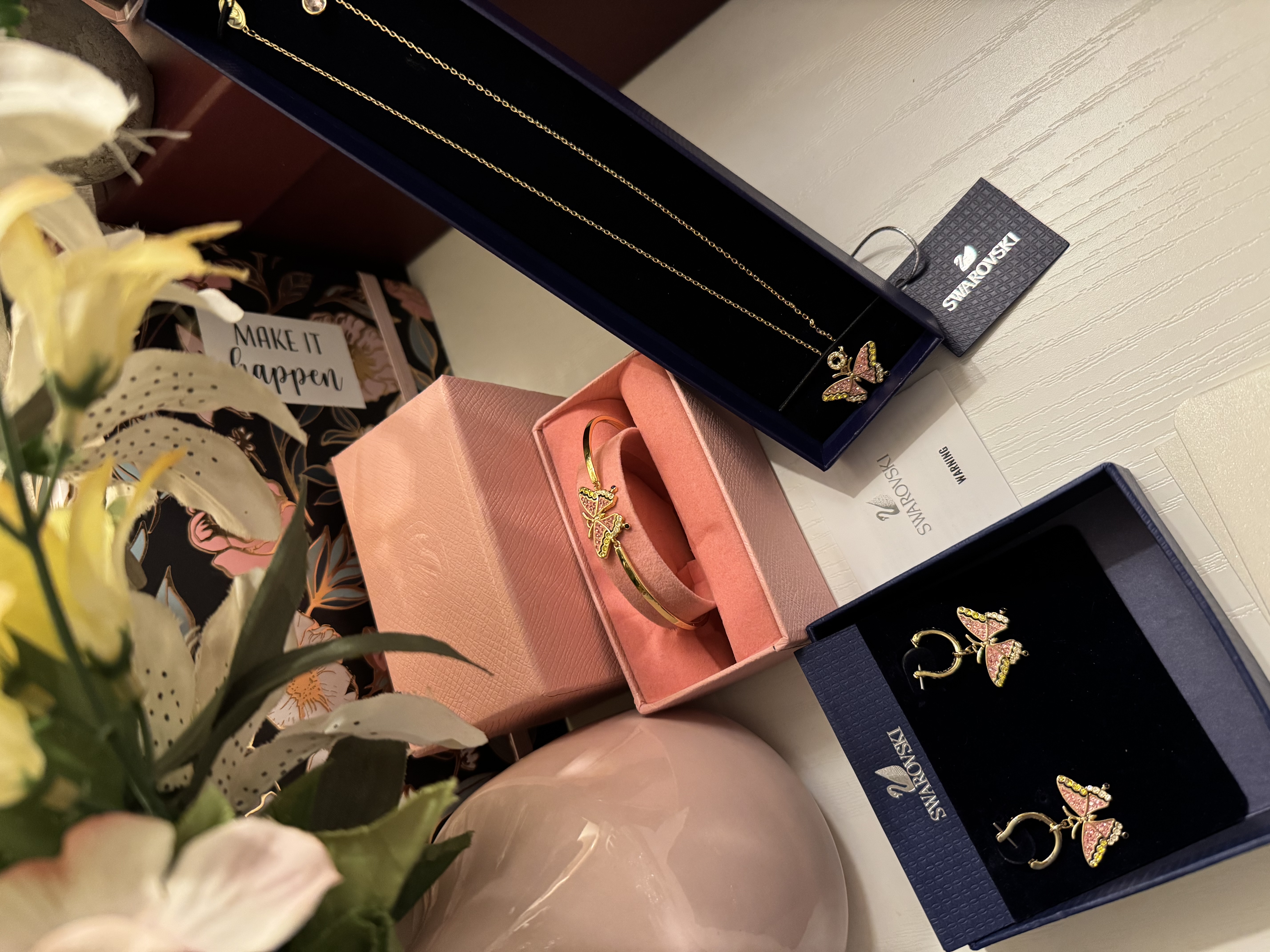 Swarovski jewellery set
