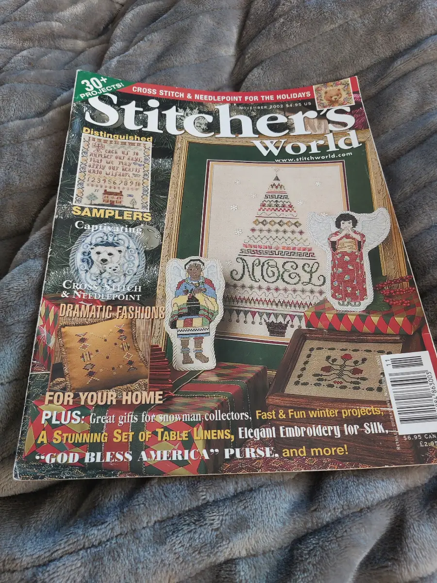 Stitcher's World November 2002 US magazine