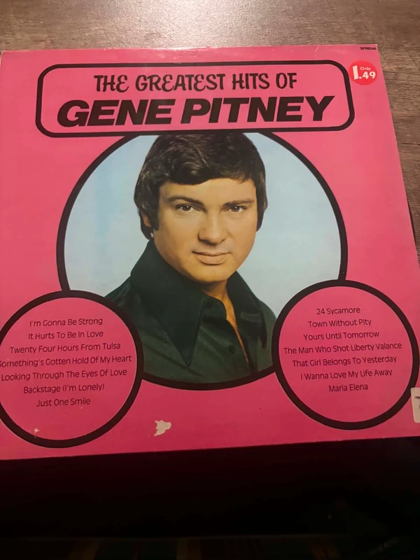 Gene Pitney - The Greatest Hits - vinyl lp - vg/vg+