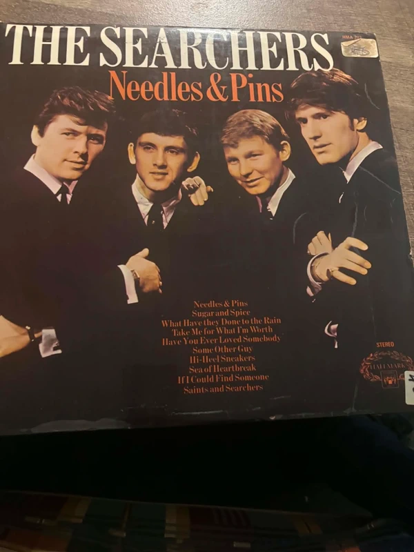 The Searchers - needles & Pins - vinyl lp - vg+/vg