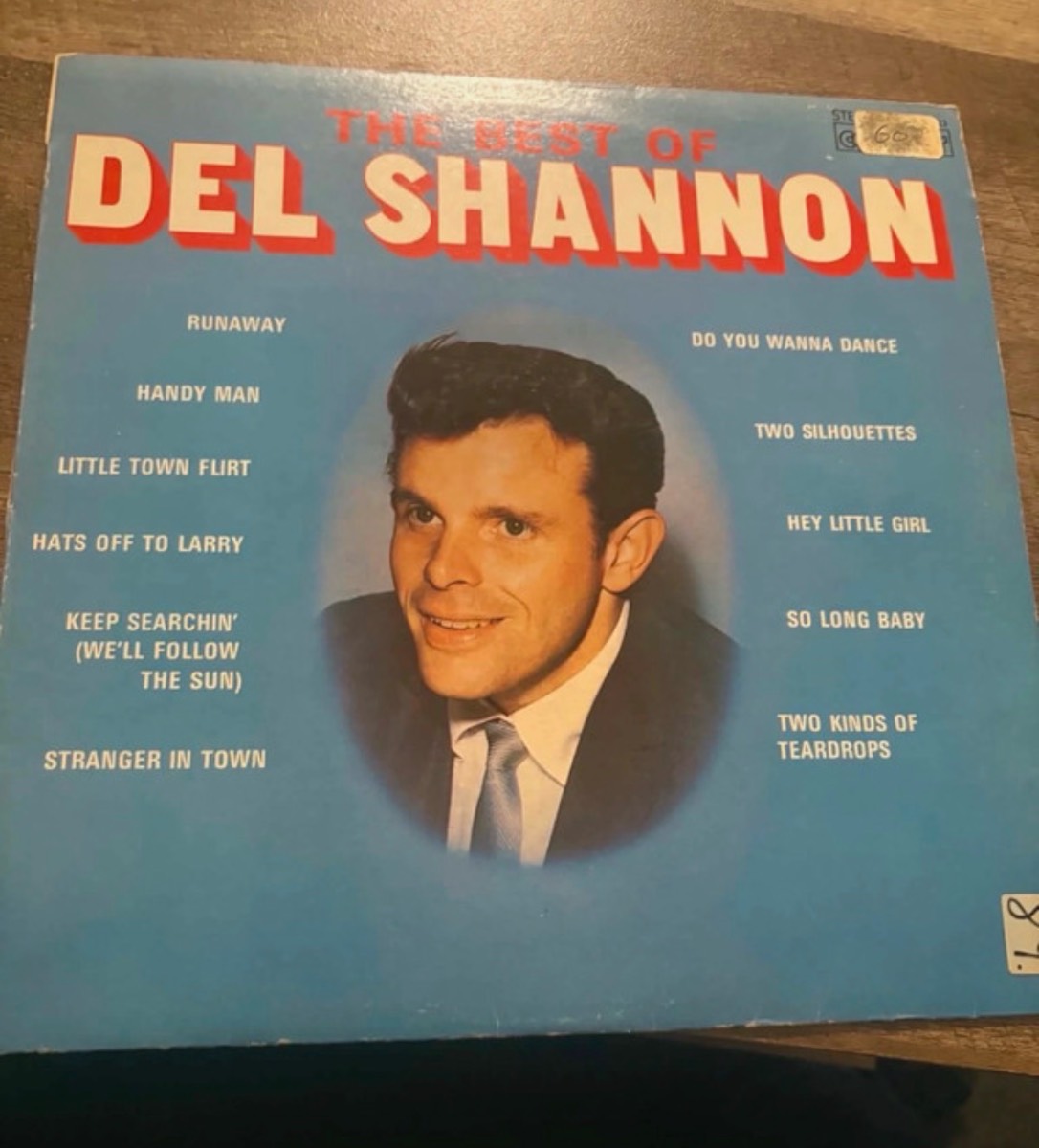 Del Shannon - The Best Of - vinyl lp - vg+/vg+