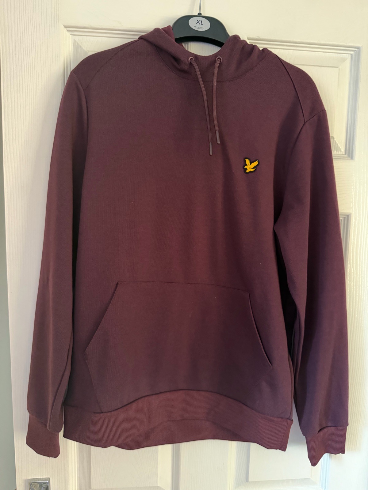 Lyle & Scott Burgundy Hoodie Size M