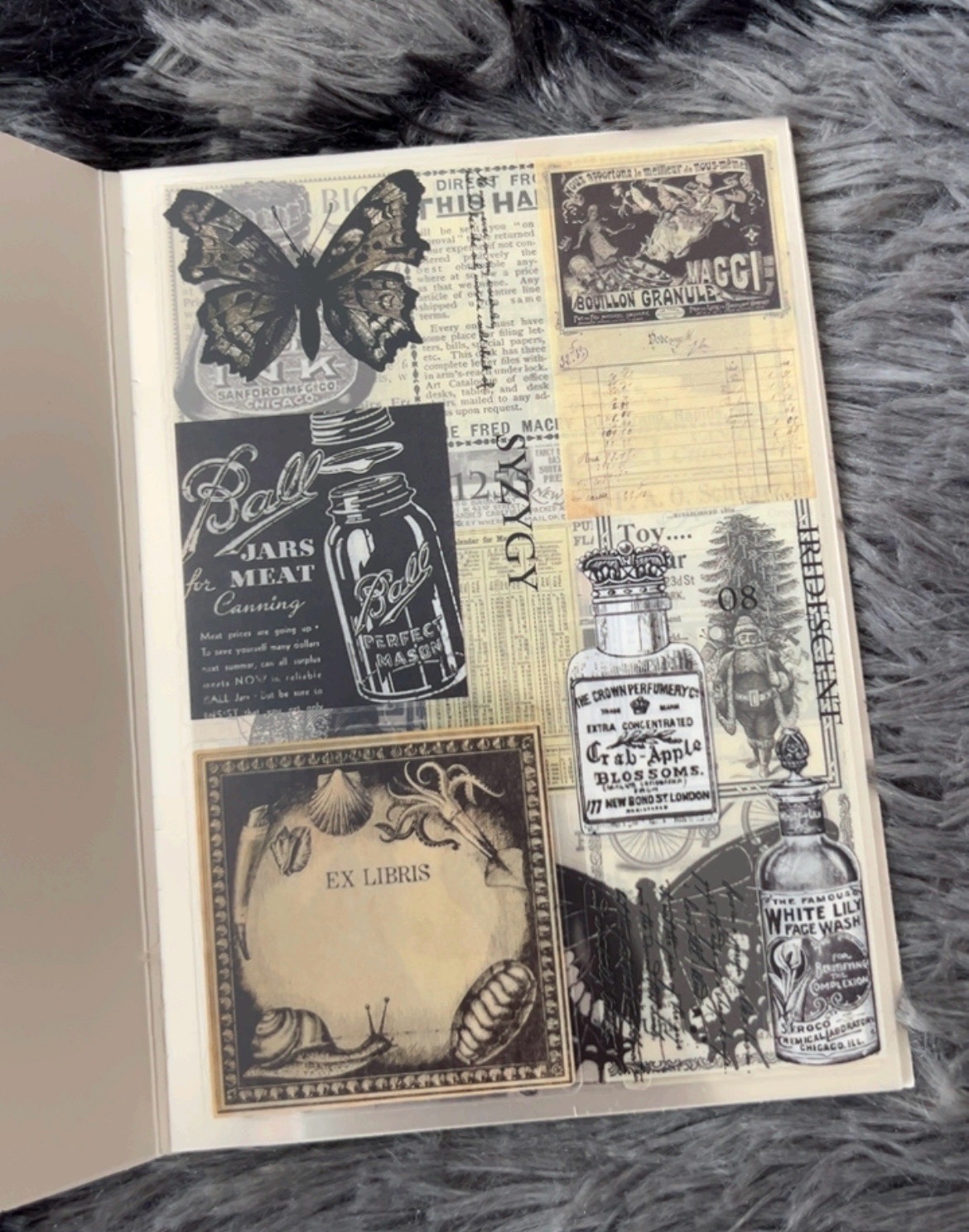 20 sheet sticker book black