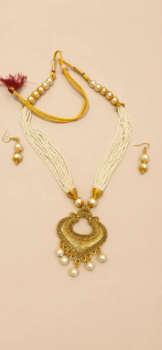 White Pearl Necklace – Fashion Jewellery