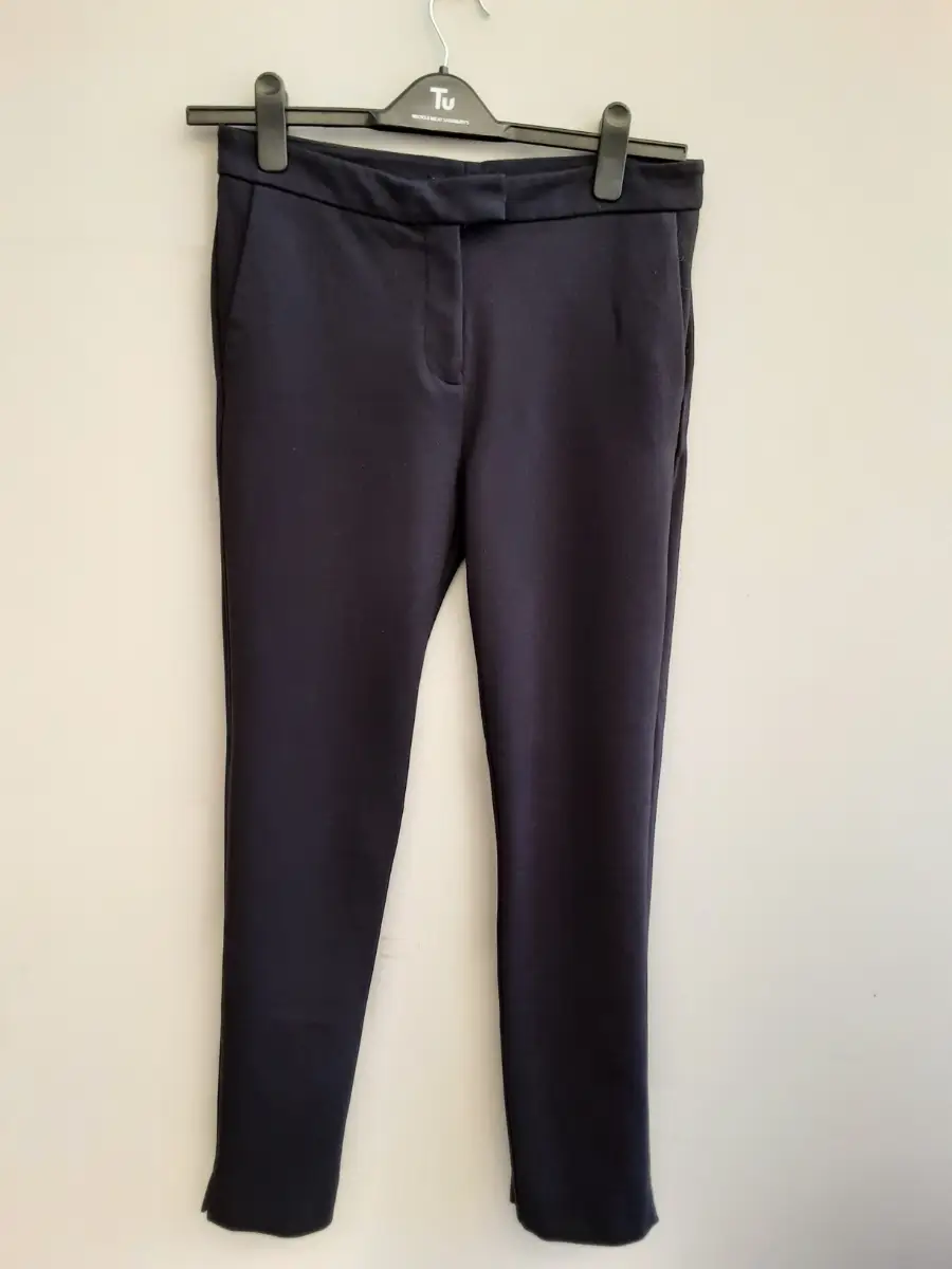 Mango Navy Blue Trousers