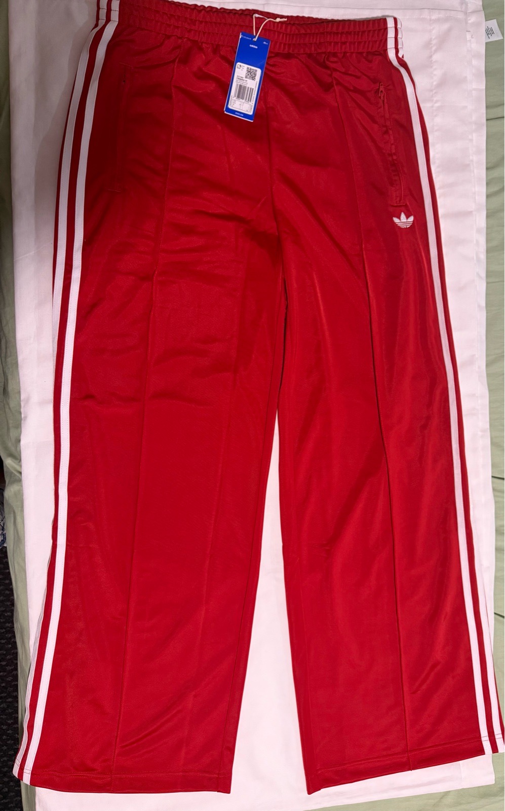 Adidas firebird track pants size large
