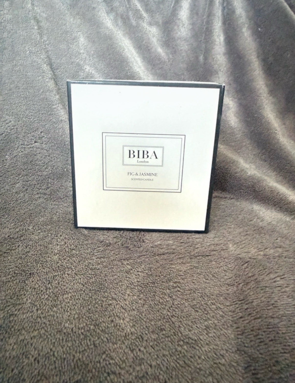 BIBA London Fig & Jasmine Scented Candle 180g | New in Box
