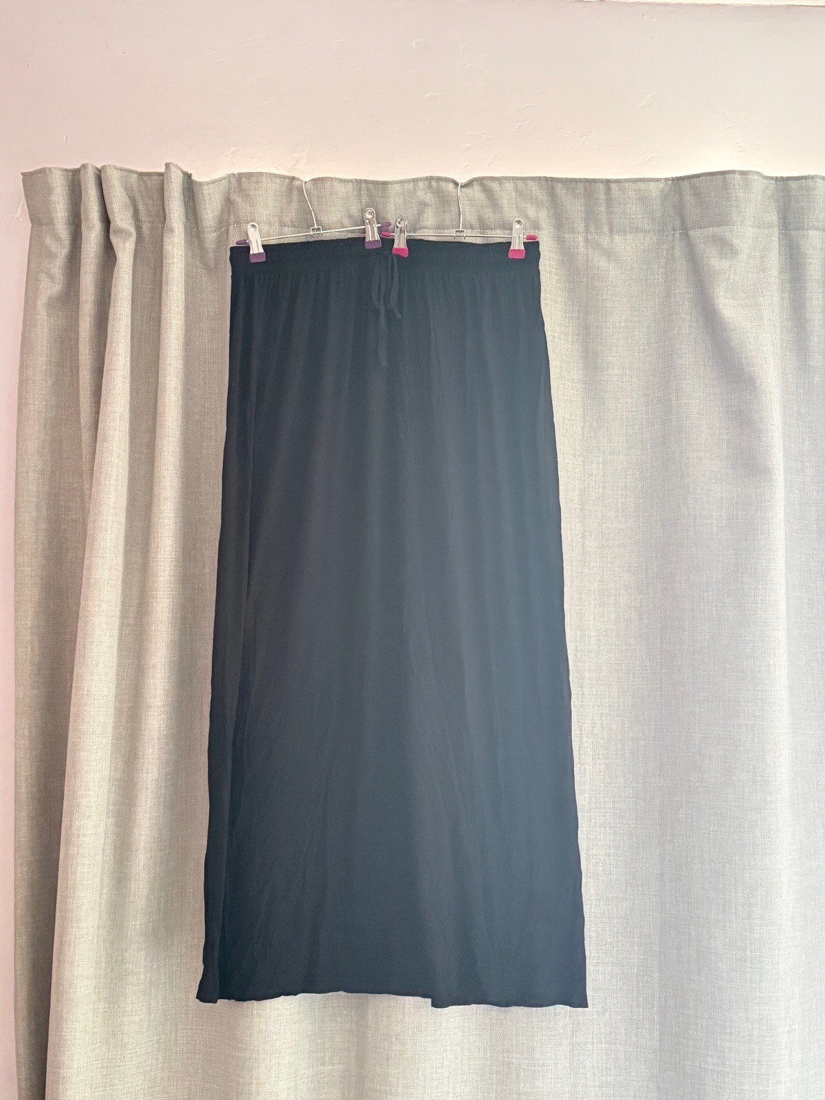 Primark Black Maxi Skirt – Size L (UK 14-16)