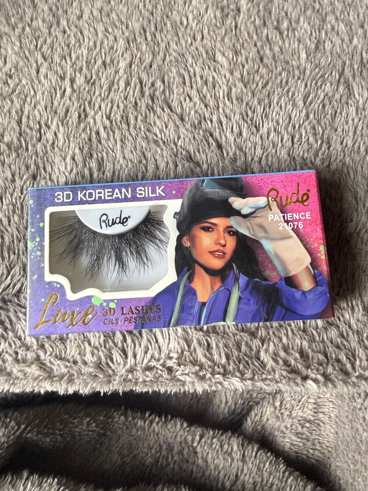 Rude Cosmetics Luxe 3D Korean Silk Lashes (Patience 21076)