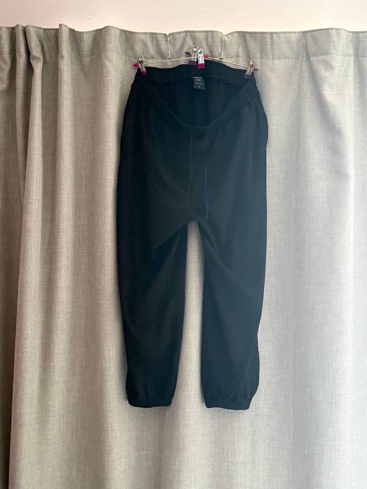 Disciplined Black Activewear Joggers