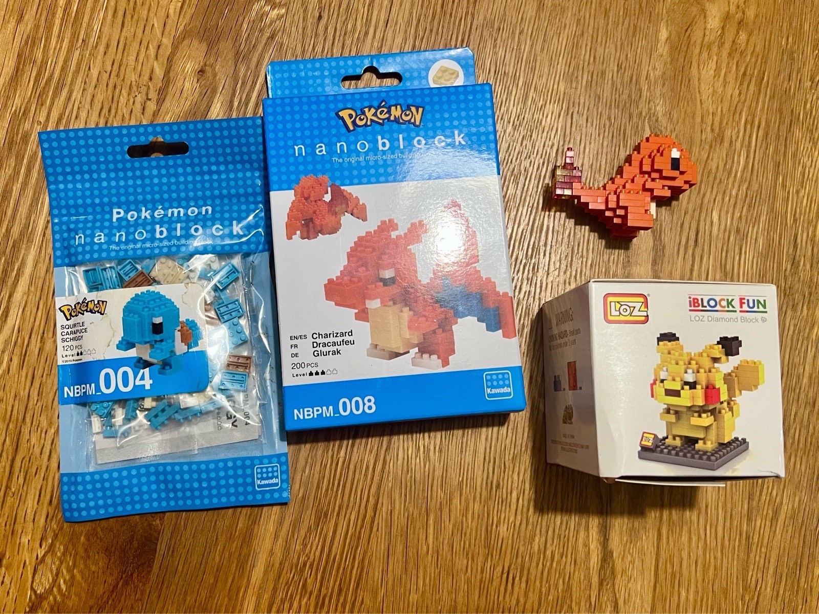 Nanoblocks Pokemon Bundle