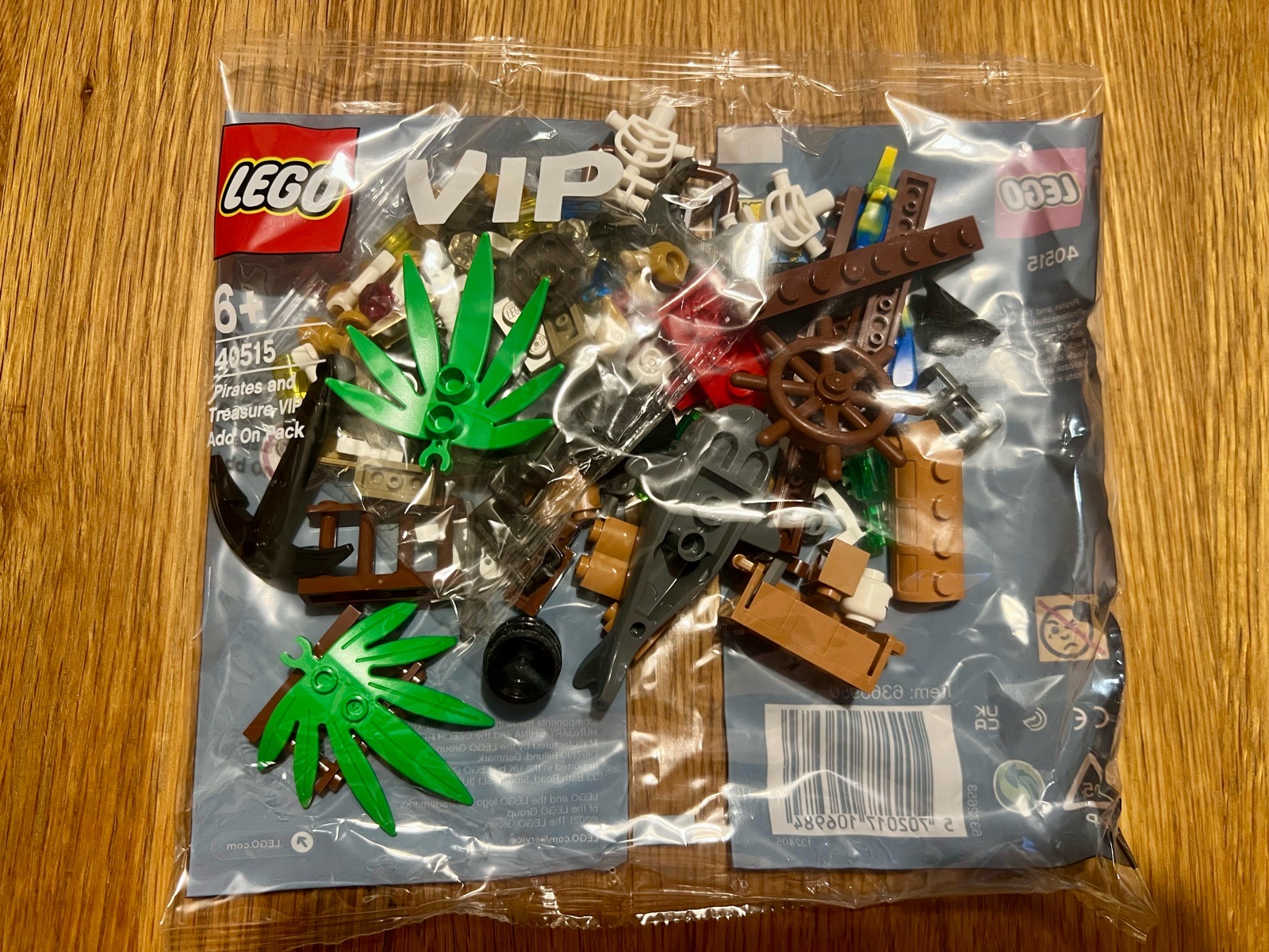 LEGO 40515 pirates and treasure VIP add on
