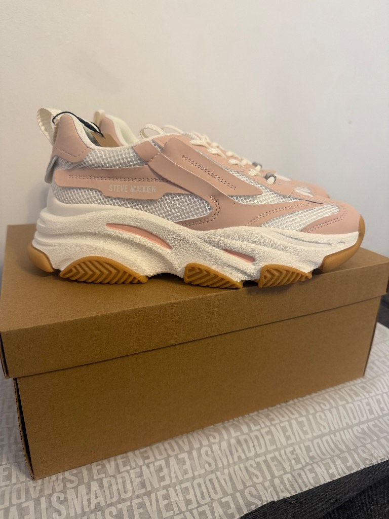 Steve Madden Women's Possession Chunky Trainers Size 7 uk