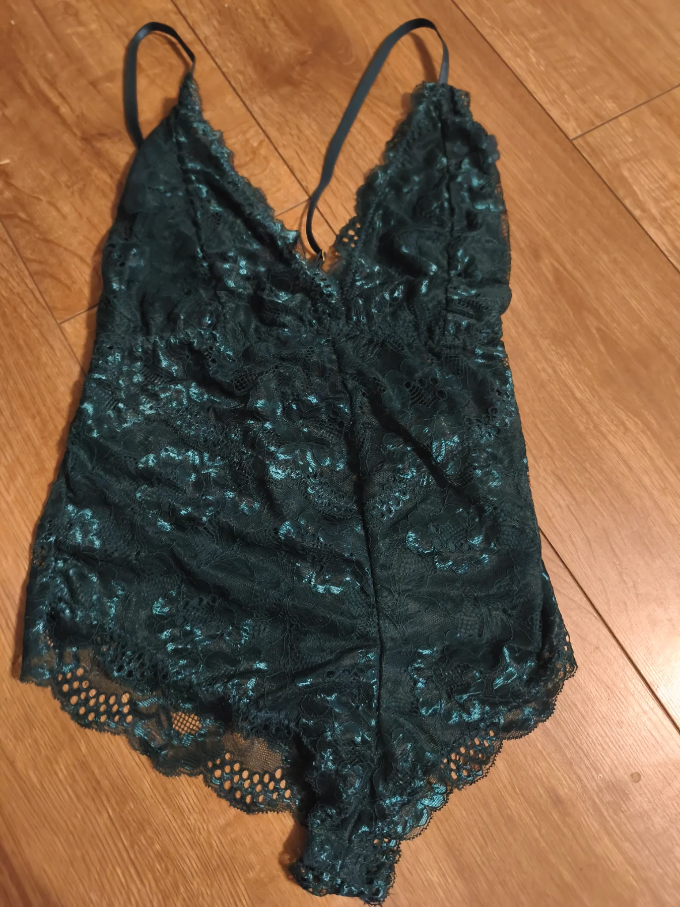 Green Lace bodysuit