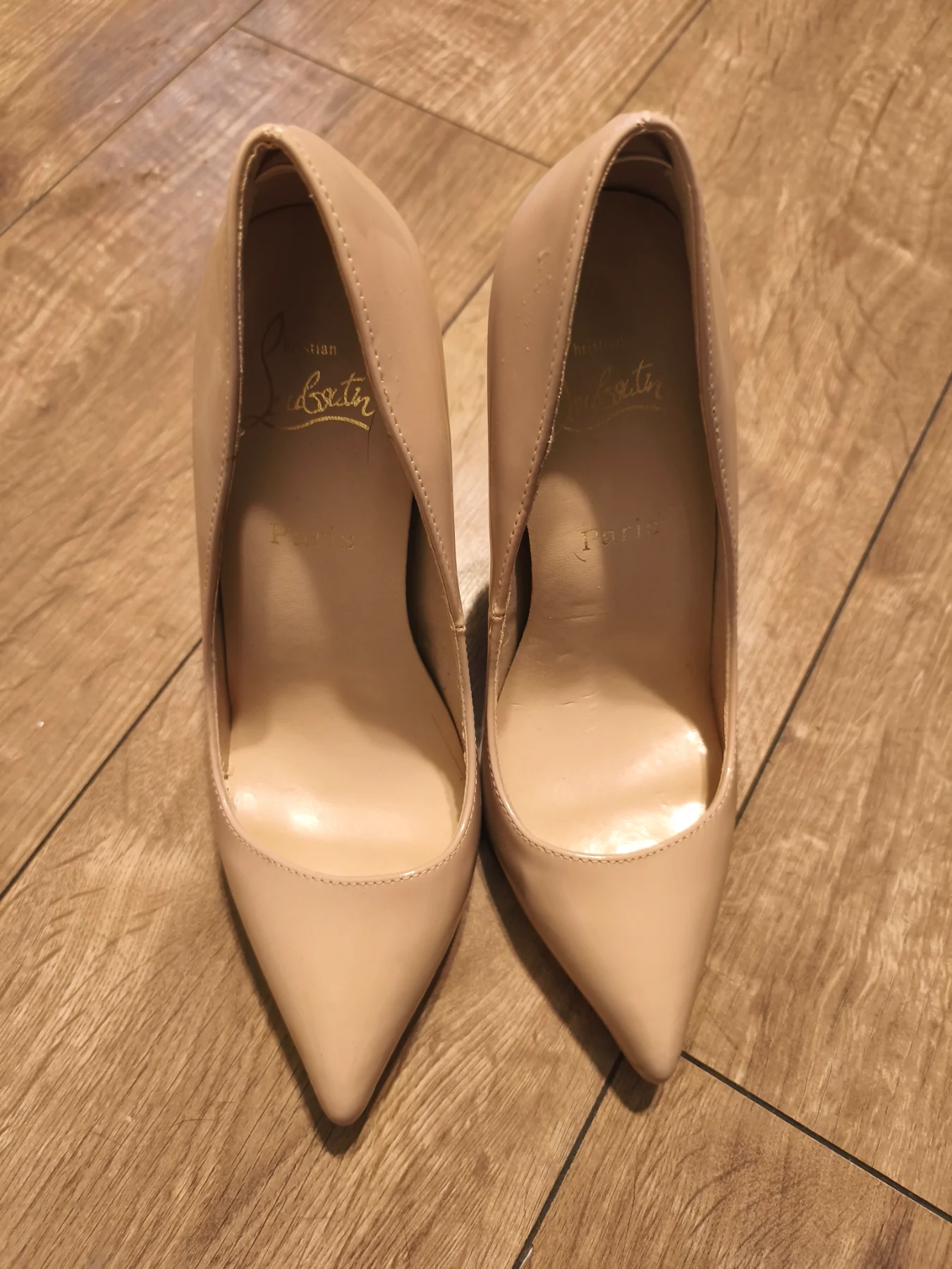 High heel shoes