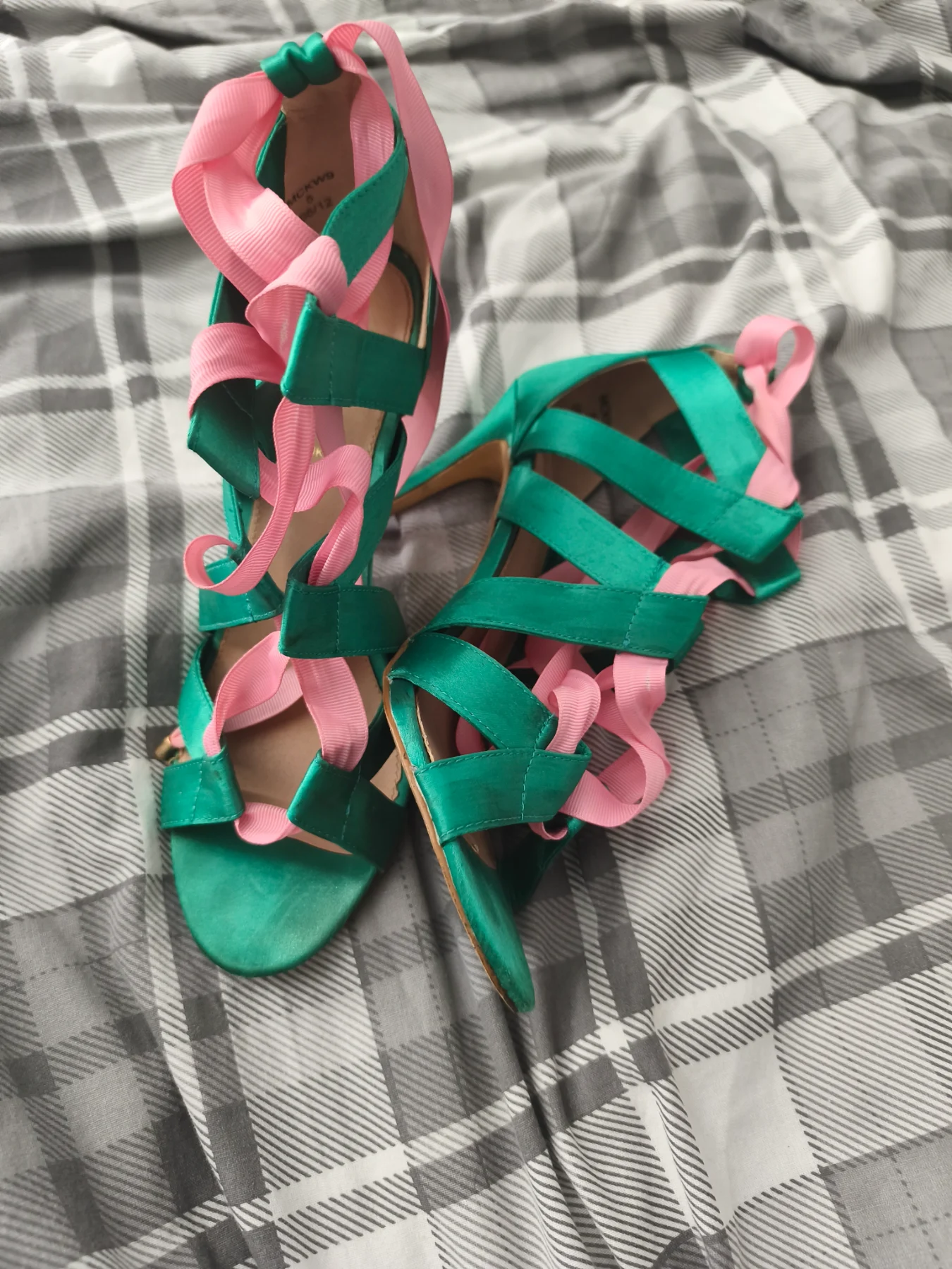 High heel sandals