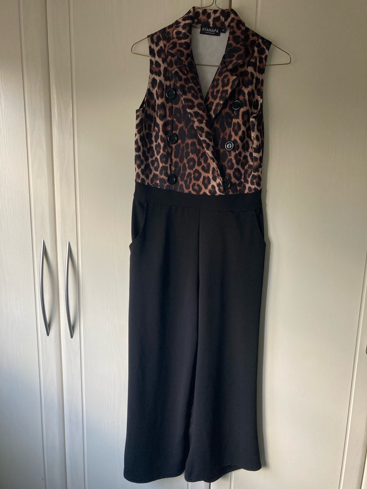Wide leg jumpsuit S