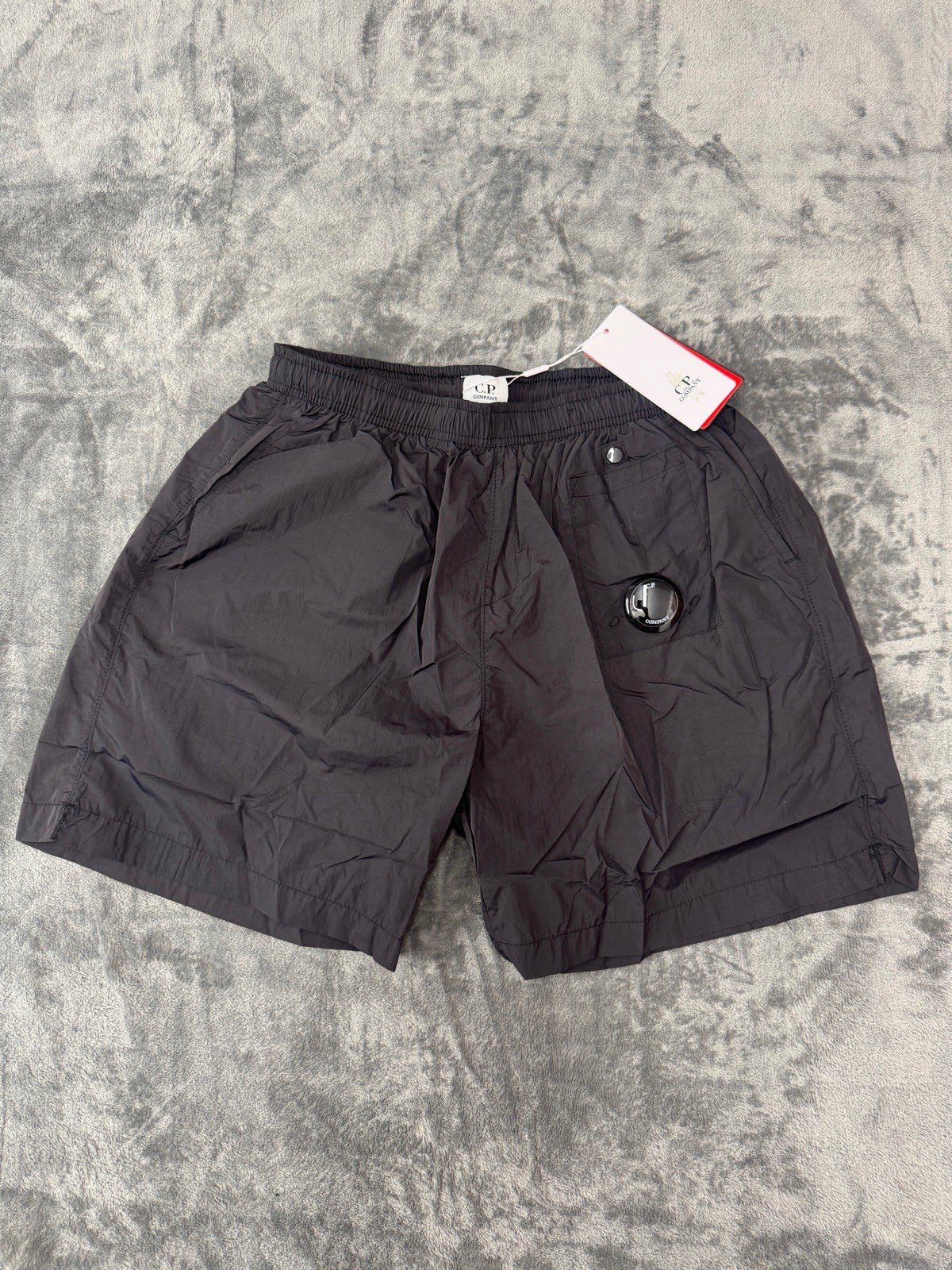 Black cp swimming shorts