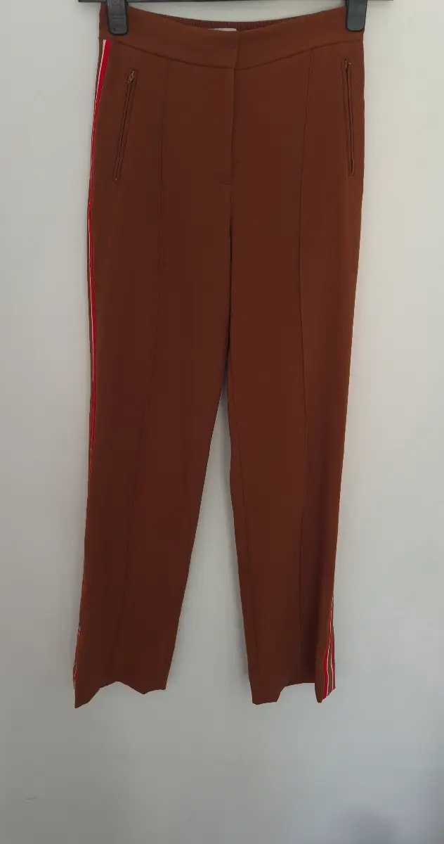 Paris Atelier & Other Stories tailored side stripe parisian womens trousers size 6