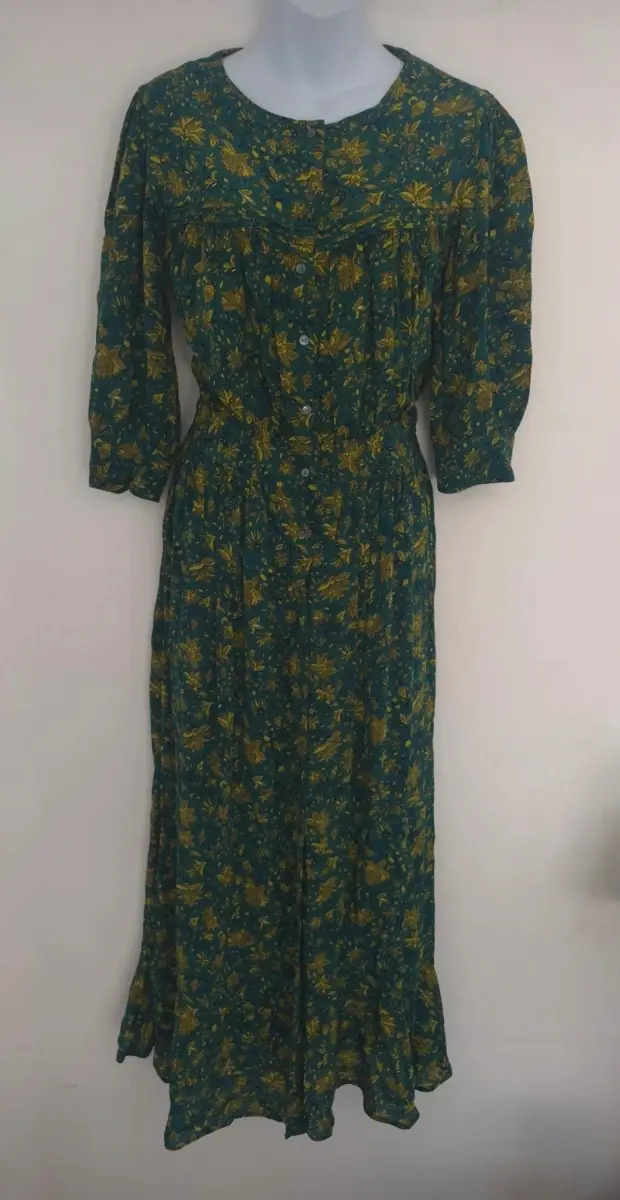 Soeur Fusee floral print maxi summer dress UK size 10