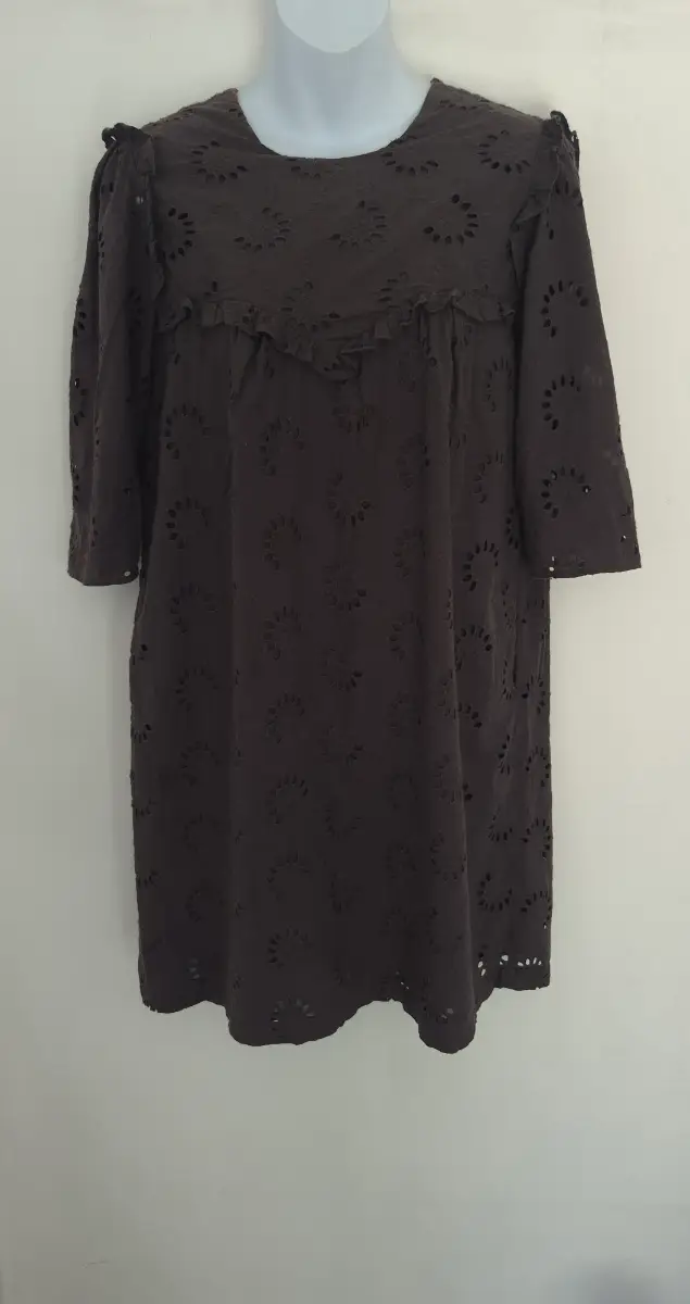 Hoss Intropia eyelet lace detail womens mini dress UK size 12