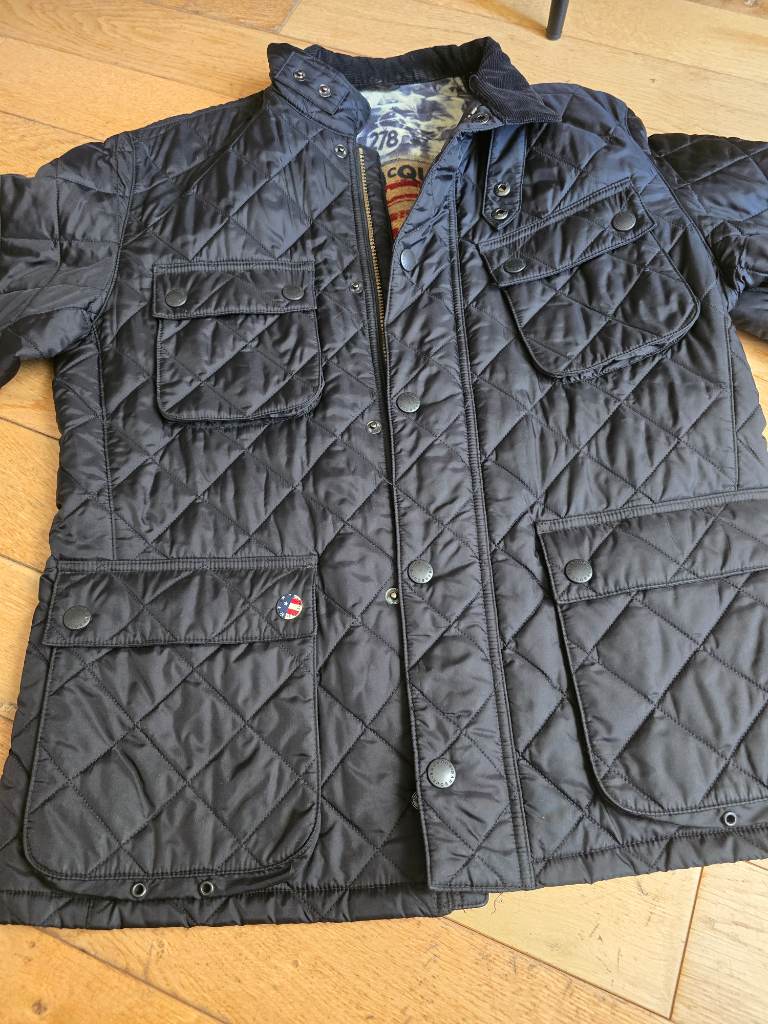 Barbour international steve mcqueen quilted jacket